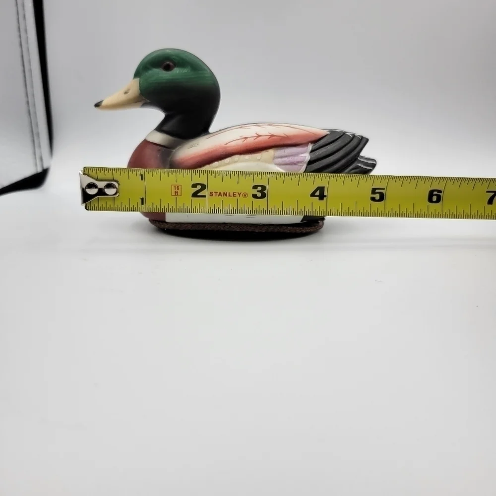 Vintage Small Handpainted Ceramic Duck